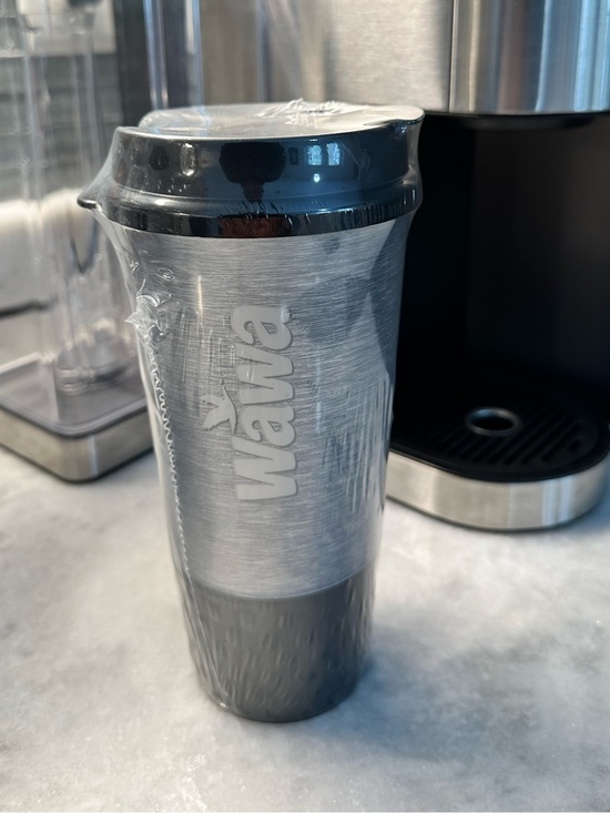 Wawa Other - Wawa Official 20oz Insulated Gray and Black Travel Tumbler
